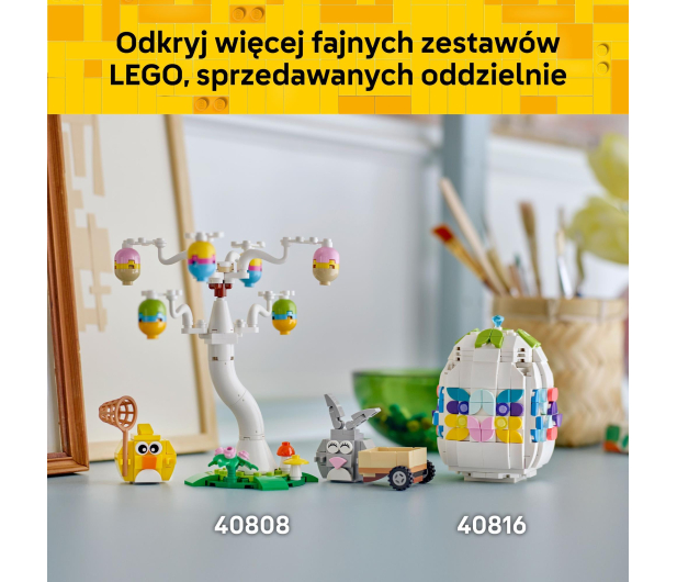 LEGO ICONIC 40816 Dekoracyjna pisanka - 1473441 - zdjęcie 4